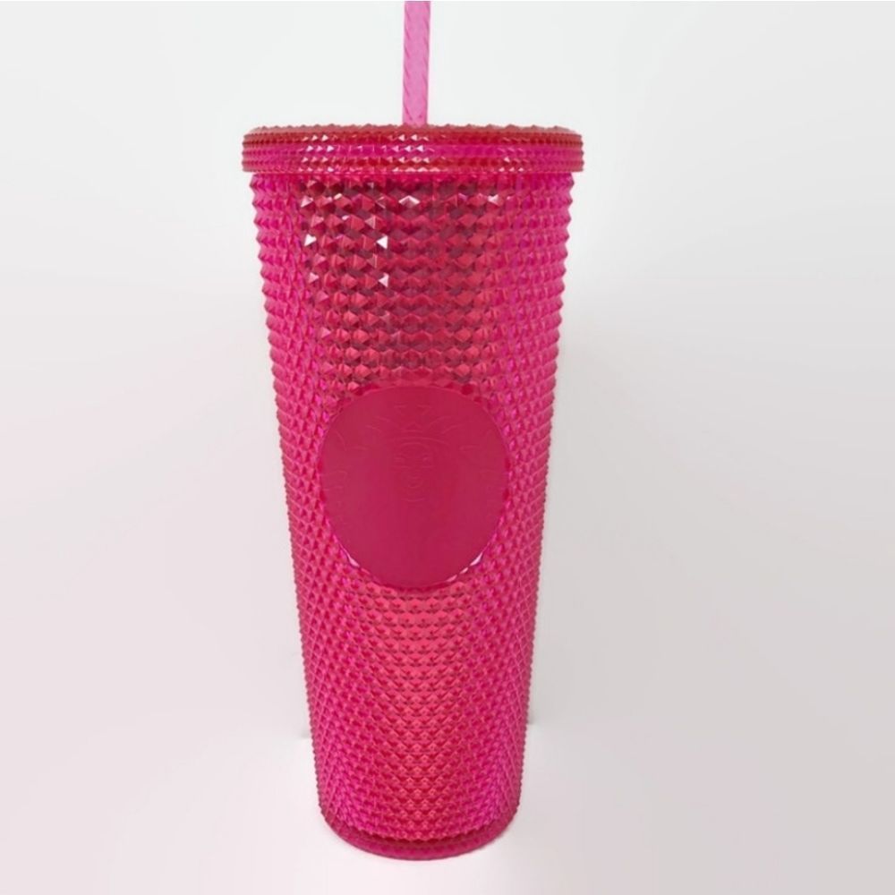 Starbucks cold cup.